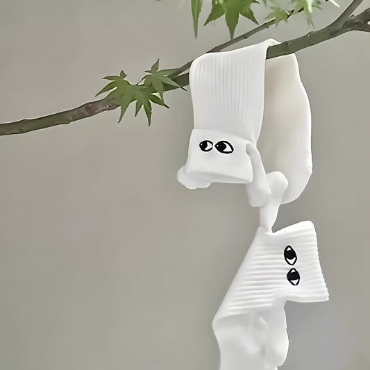 Christmas Stockings 3D Cartoon Winter Cozy Funny Novelty Gift