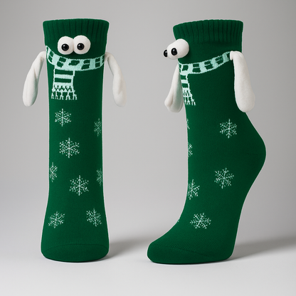 Weihnachtsstrümpfe 3D Cartoon Winter Gemütlich Lustiges Neuheit Geschenk