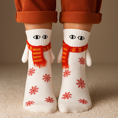 Weihnachtsstrümpfe 3D Cartoon Winter Gemütlich Lustiges Neuheit Geschenk