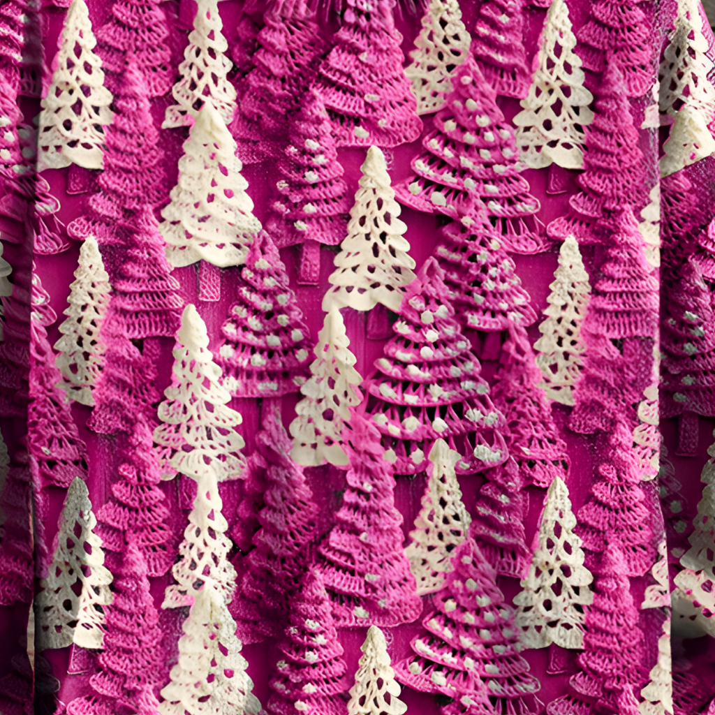 Christmas Sweater Wool Knit Unisex Long Sleeve Pullover