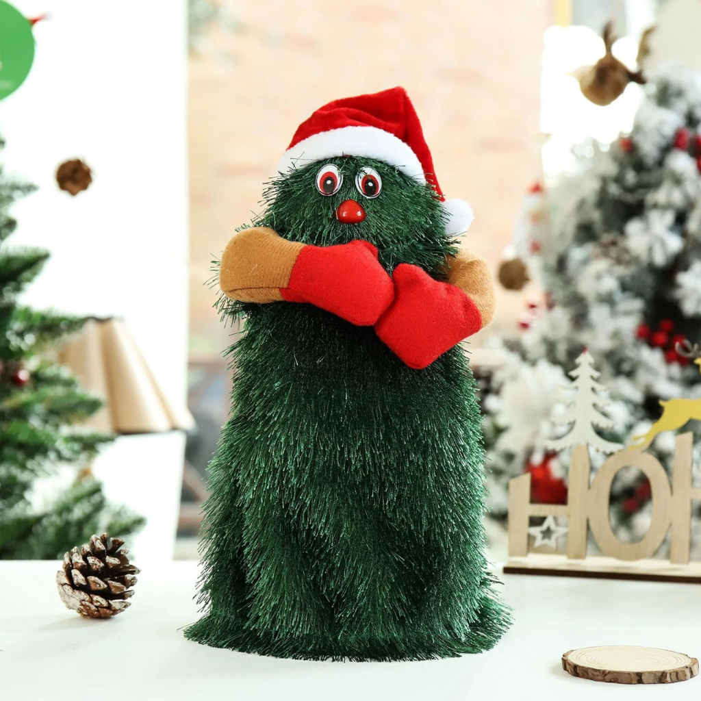 Christmas Tree Plush Musical Dancing Holiday Toy Fun