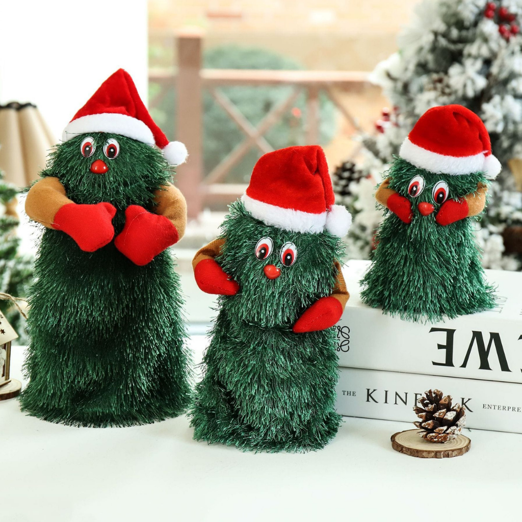 Christmas Tree Plush Musical Dancing Holiday Toy Fun