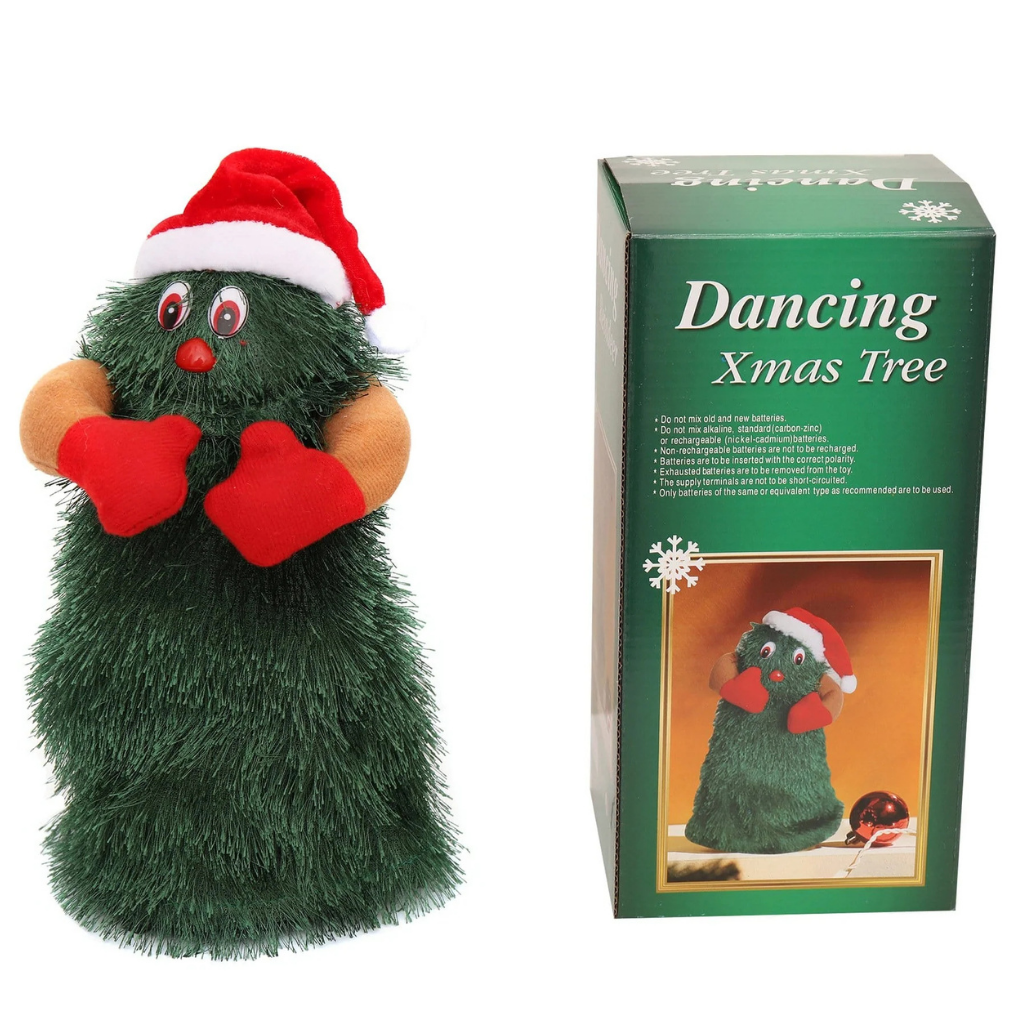 Christmas Tree Plush Musical Dancing Holiday Toy Fun