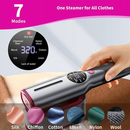 Défroisseur à vêtements portable fer à repasser à main