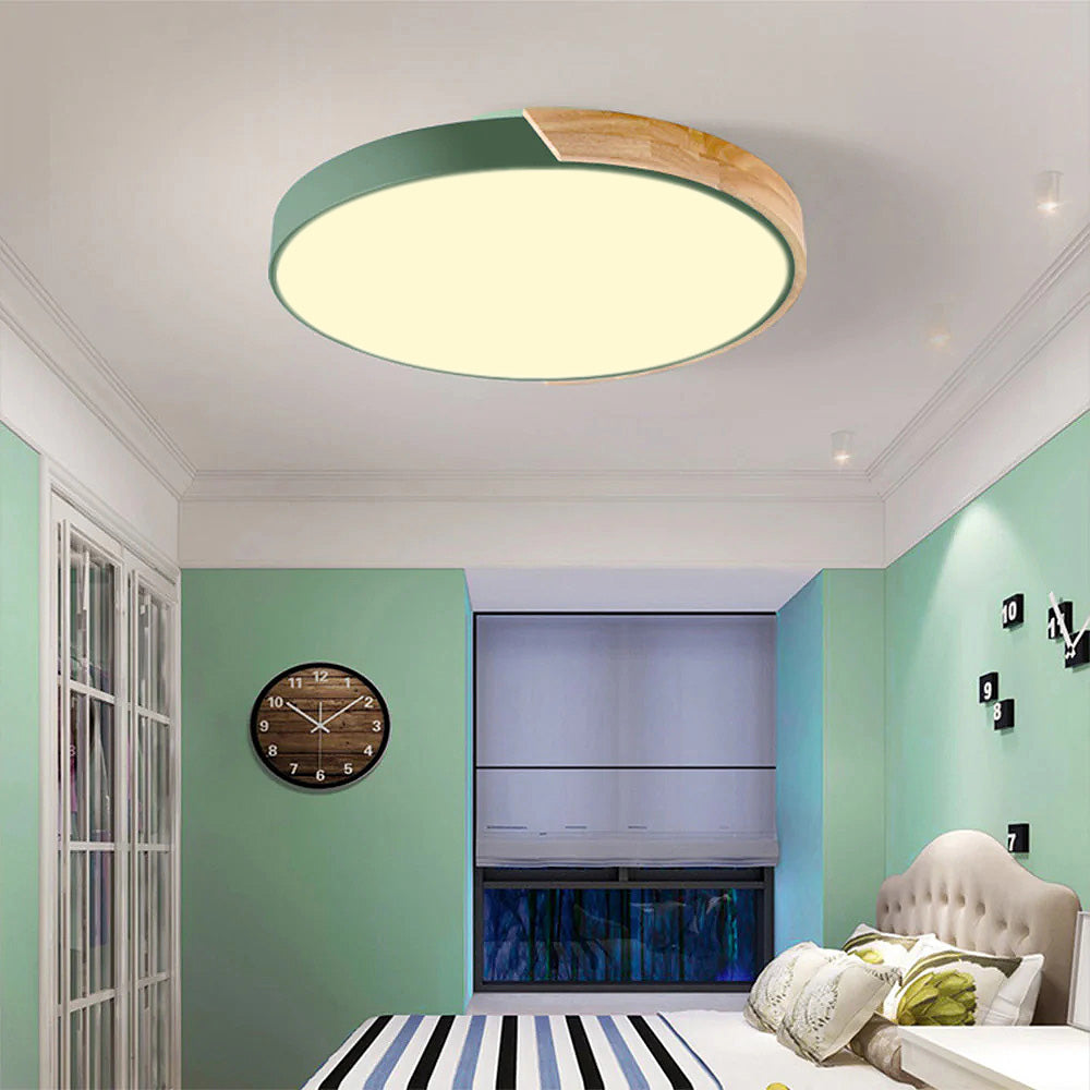 Vibrant LED Round Ceiling Lights – Colourful and Simple Illumination for Modern Homes and Spaces