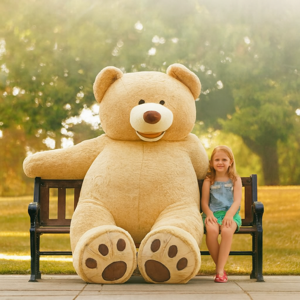 Orso di peluche gigante morbido