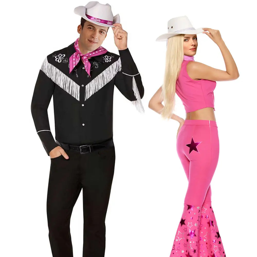 Disfraz de pareja vaquero y vaquera para Halloween | Conjuntos a juego