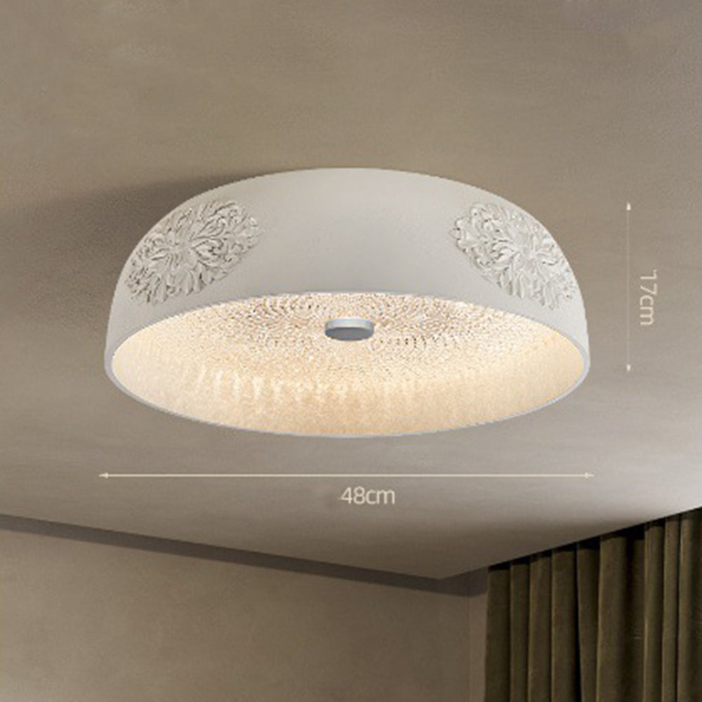 Elegant Carved Resin Ceiling Lights - Stylish Illumination for Modern Interiors, Perfect for Living Rooms and Bedrooms