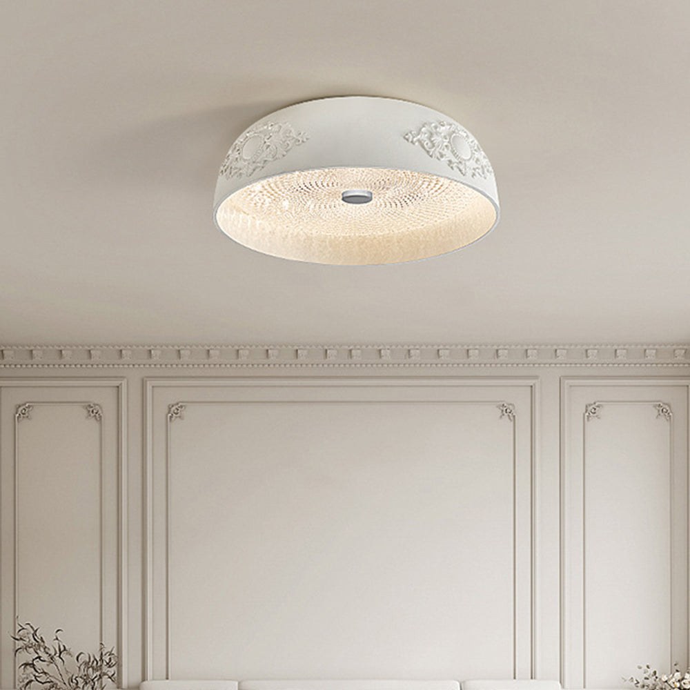 Elegant Carved Resin Ceiling Lights - Stylish Illumination for Modern Interiors, Perfect for Living Rooms and Bedrooms