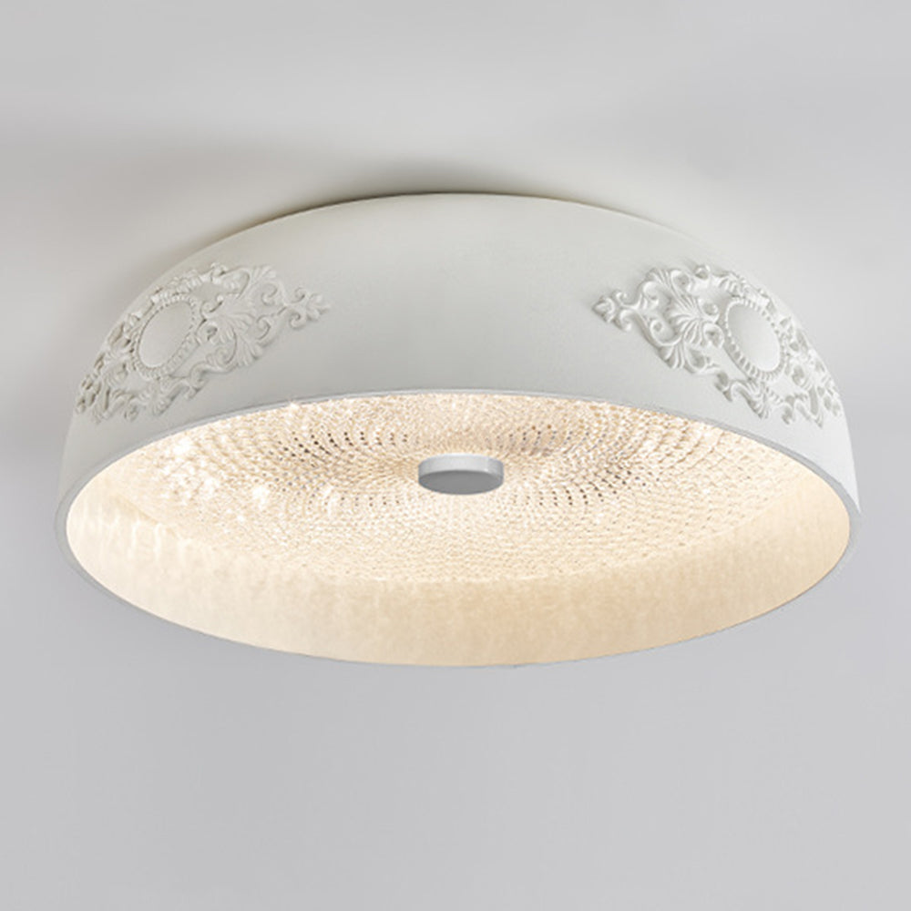 Elegant Carved Resin Ceiling Lights - Stylish Illumination for Modern Interiors, Perfect for Living Rooms and Bedrooms