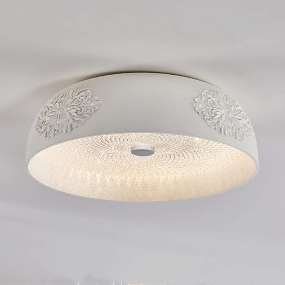 Elegant Carved Resin Ceiling Lights - Stylish Illumination for Modern Interiors, Perfect for Living Rooms and Bedrooms