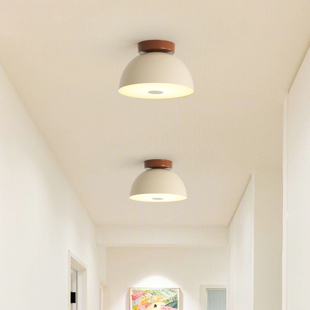 Vintage Iron Aisle LED Ceiling Lights - Stylish Retro Illumination for Hallways and Living Spaces