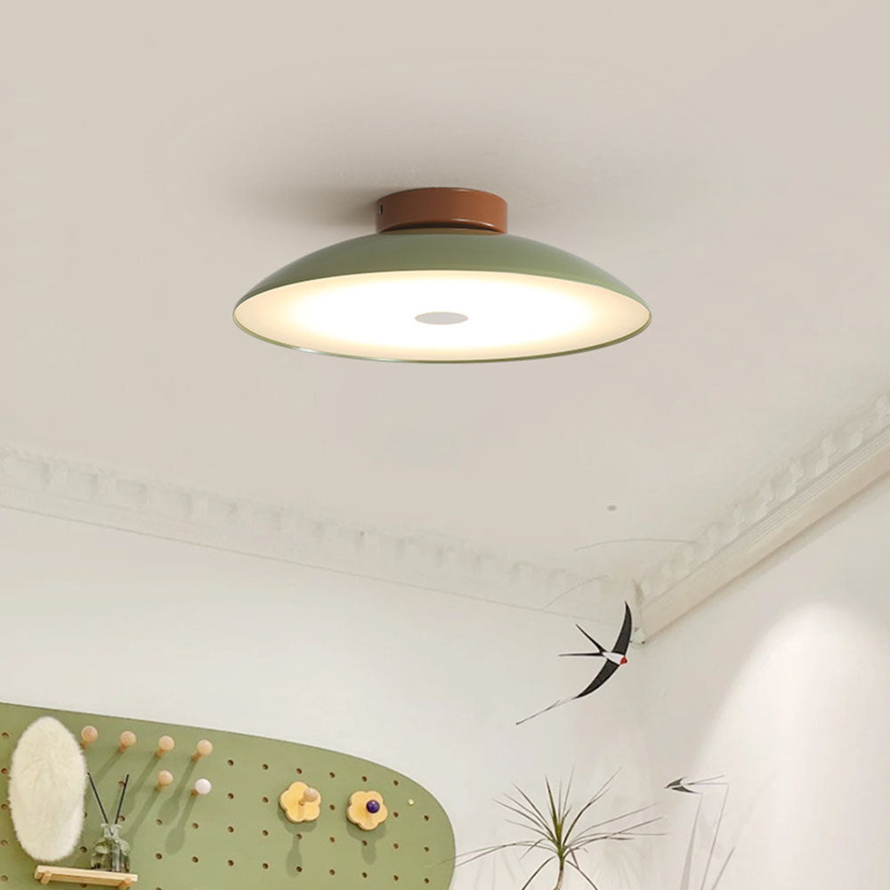 Vintage Iron Aisle LED Ceiling Lights - Stylish Retro Illumination for Hallways and Living Spaces