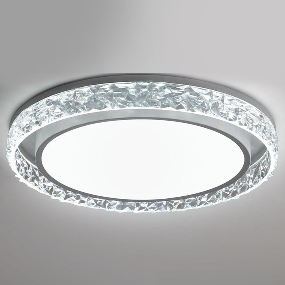 Sleek Minimalist Flush Mount Iron Ceiling Light Fixture for Modern Home Interiors and Elegant Lighting Solutions