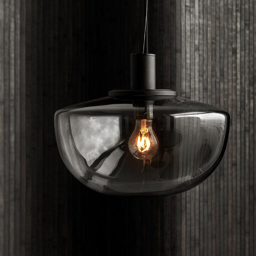 Contemporary Glass Pendant Light Fixture - Stylish Modern Lighting for Home and Office Spaces