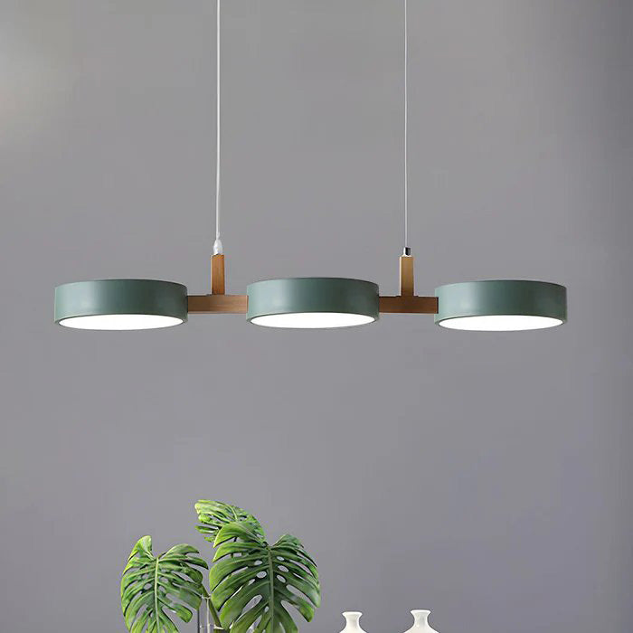 Contemporary Nordic Pendant Light - Multi Light Metal Cylinder Design for Stylish Home Interiors and Modern Spaces