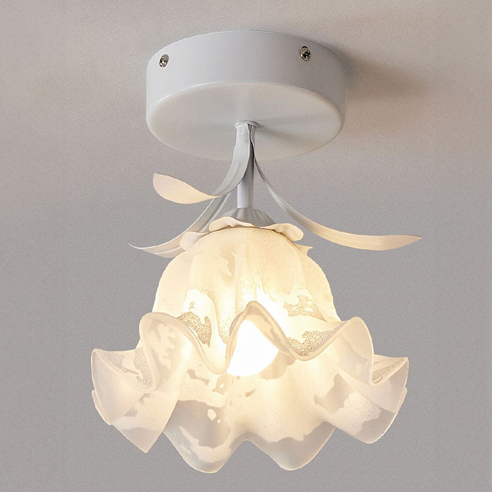 Artistic Mini Flower-Shaped Ceiling Light - Creative Floral Design for Elegant Home Illumination