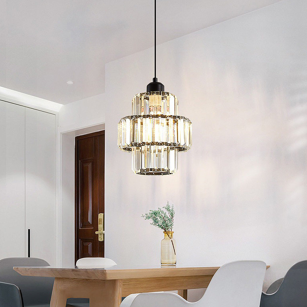 Luxury Elegance Gold Pendant Light Fixture - Stunning Glass Design for Chic Home Décor and Ambient Illumination