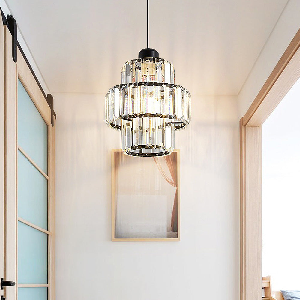 Luxury Elegance Gold Pendant Light Fixture - Stunning Glass Design for Chic Home Décor and Ambient Illumination