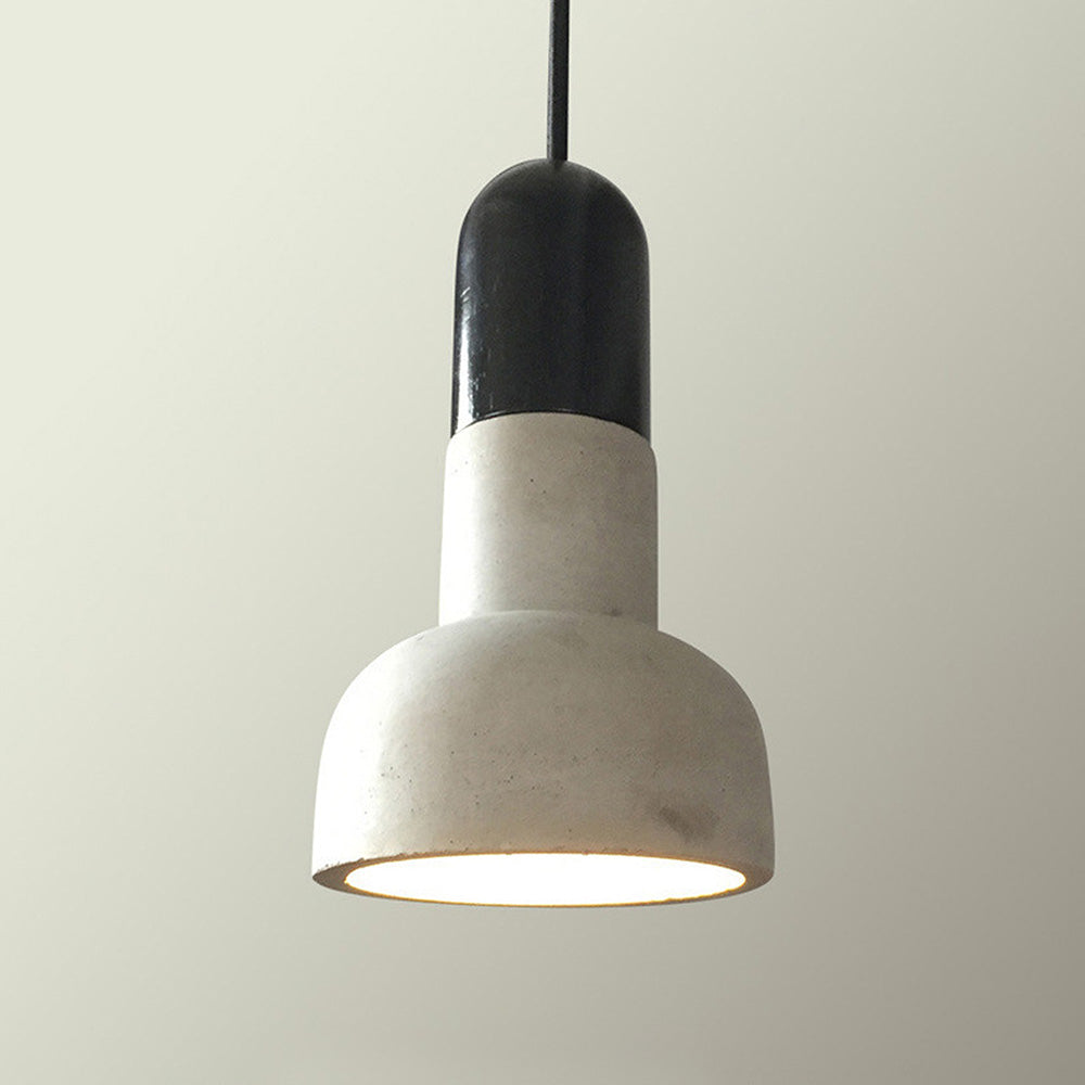 Modern Simple Concrete Stained Pendant Light Fixture for Contemporary Home Décor and Stylish Illumination