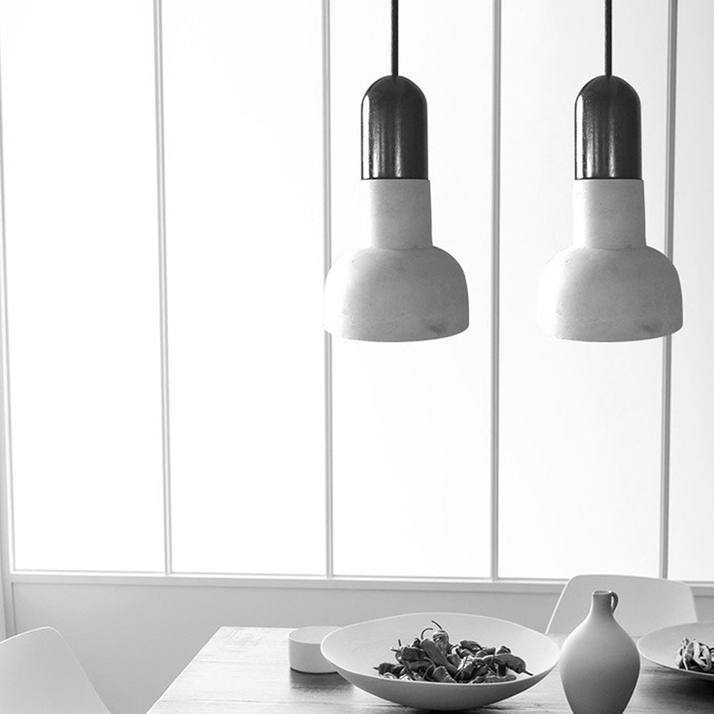 Modern Simple Concrete Stained Pendant Light Fixture for Contemporary Home Décor and Stylish Illumination