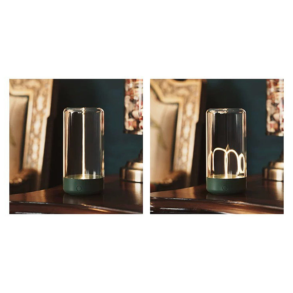 Contemporary Acrylic Mini Table Lamp for Bedroom - Stylish, Compact Lighting Solution for Modern Interiors