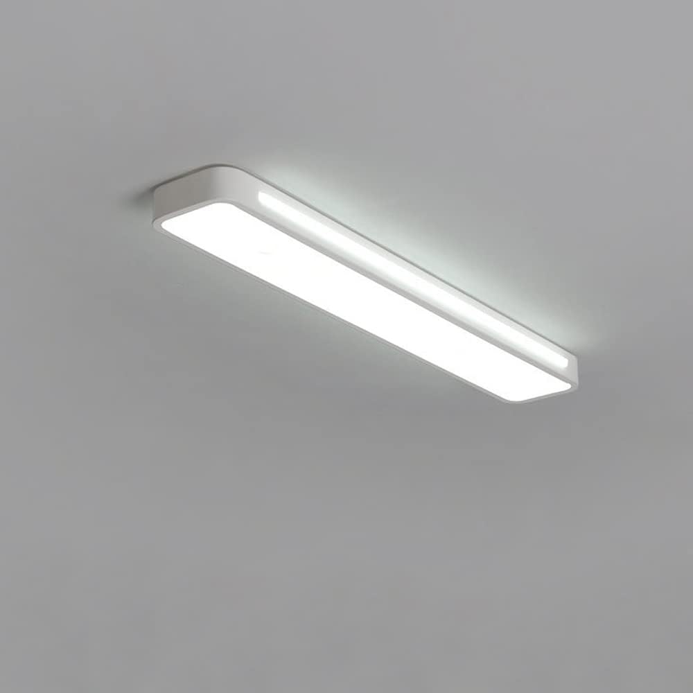 Nordic Minimalist Long LED Ceiling Light Fixture - Modern Design for Elegant Home Illumination and Stylish Ambiance