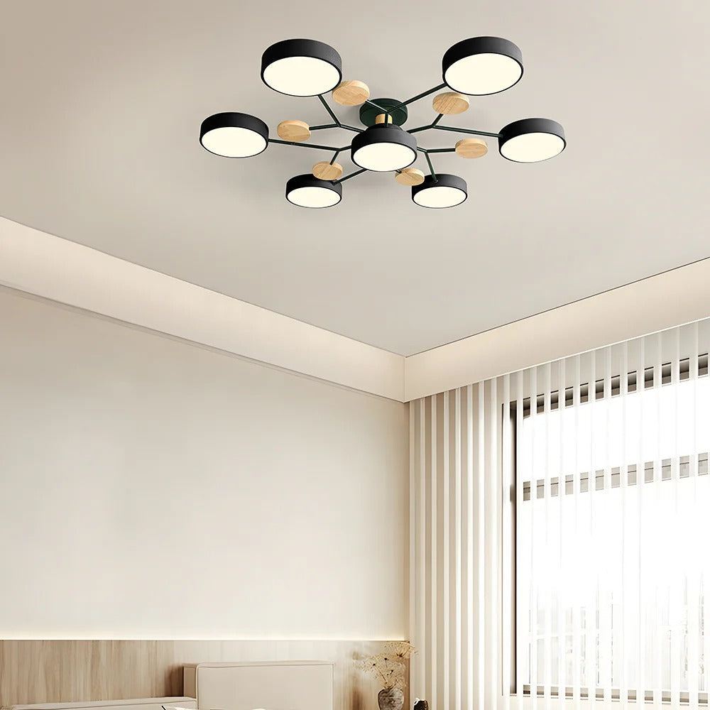 Ceiling Light Modern LED Flush Mount Chandelier