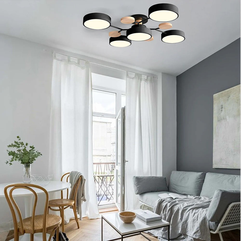 Ceiling Light Modern LED Flush Mount Chandelier