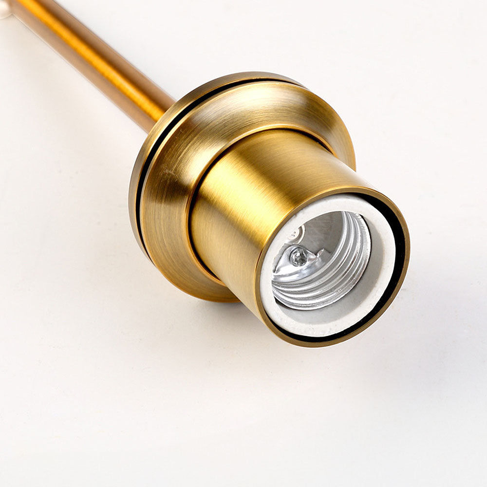 Glass Pendant Light with Industrial Vintage Style