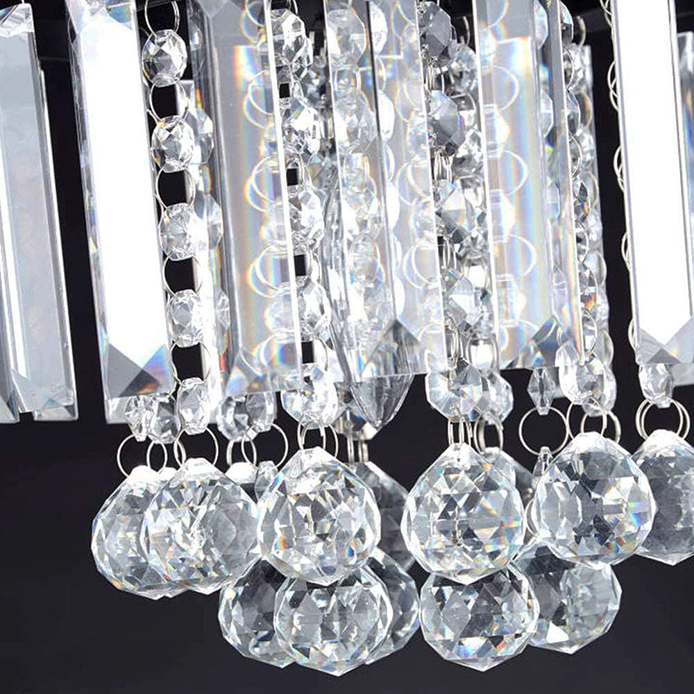 Elegant Crystal 1-Light Ceiling Pendant for Hallways - Stylish Illumination for Your Home's Entrance and Corridors