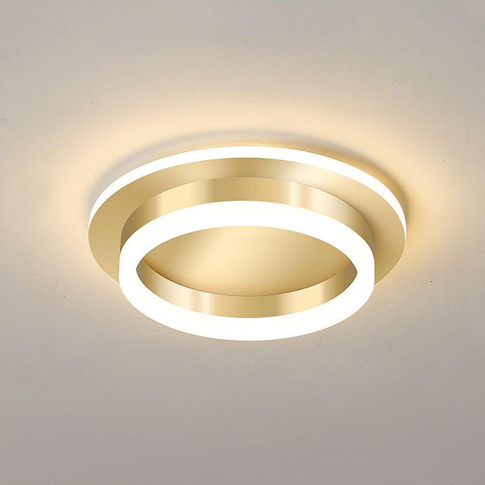 Sleek Modern Acrylic Ceiling Light Fixture for Hallway Illumination and Stylish Home Décor