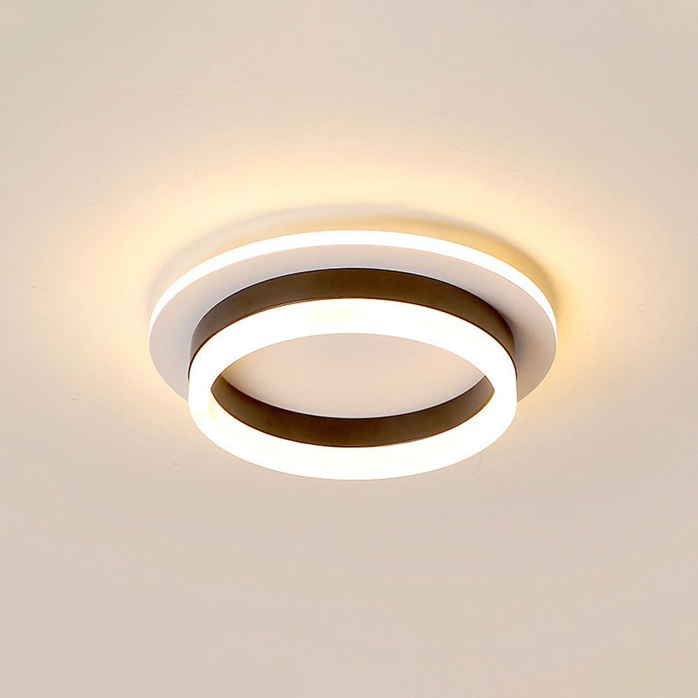 Sleek Modern Acrylic Ceiling Light Fixture for Hallway Illumination and Stylish Home Décor