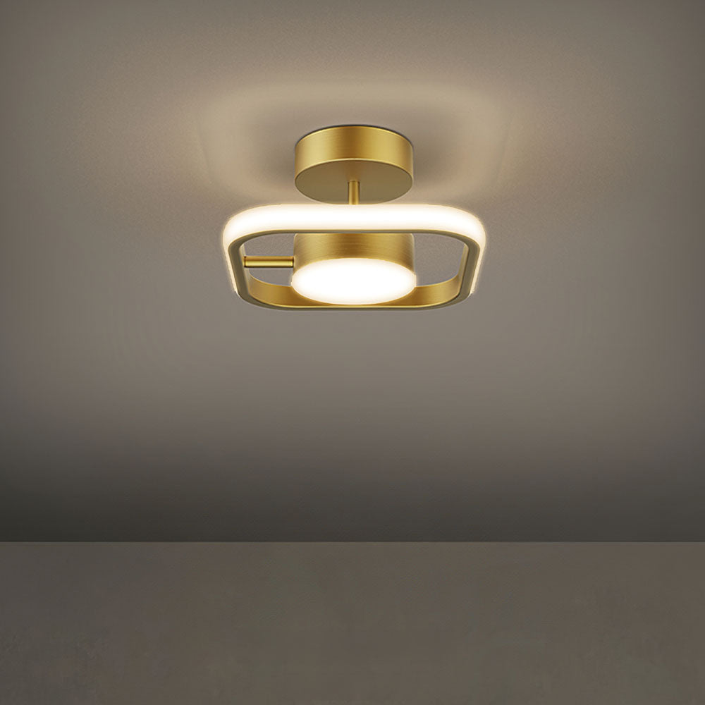 Modern Square Acrylic Ceiling Lights for Hallways – Stylish Illumination for Contemporary Interiors in British Homes