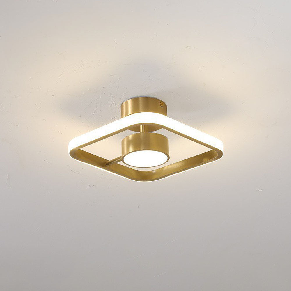 Modern Square Acrylic Ceiling Lights for Hallways – Stylish Illumination for Contemporary Interiors in British Homes