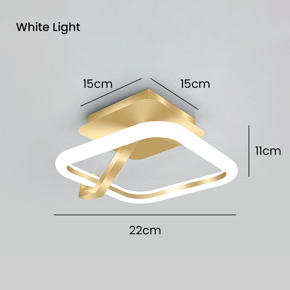 Elegant Mini Gold LED Ceiling Lights for Luxurious Living Room Ambience - Stylish Lighting Solutions for Modern Homes