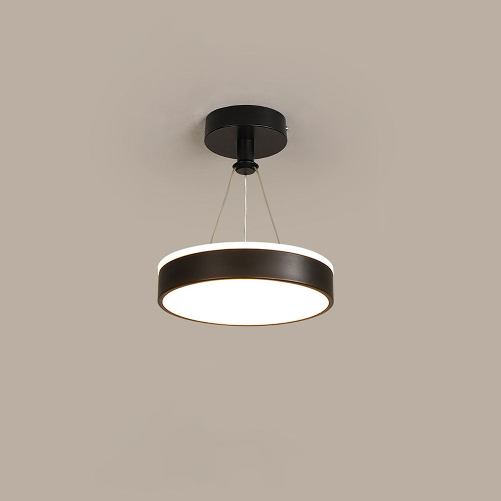 Sleek Modern Metal LED Pendant Ceiling Lights for Stylish Hallway Illumination and Contemporary Home Décor