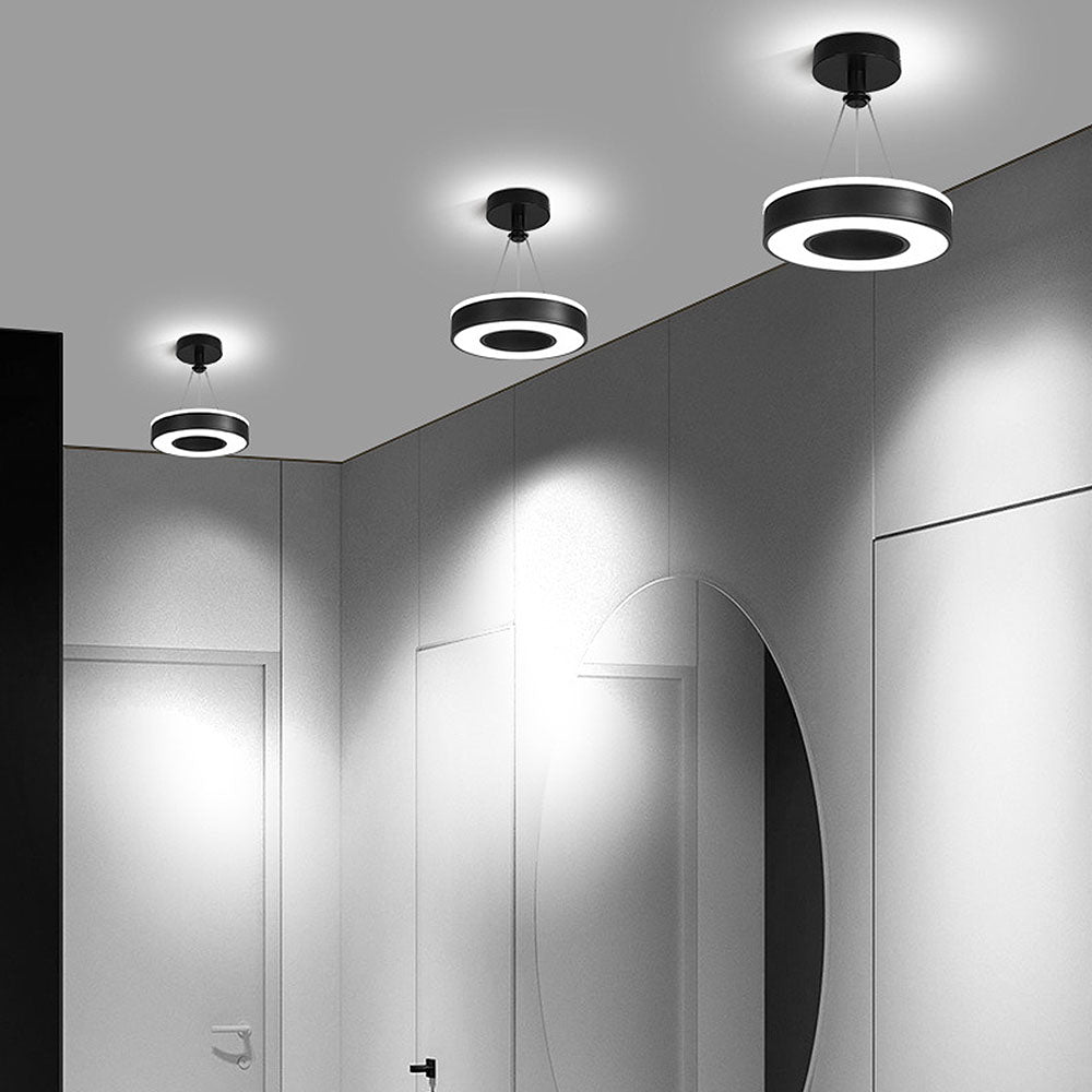 Nordic Elegance Circle LED Ceiling Lights - Stylish, Energy-Efficient Lighting for Modern Homes and Contemporary Spaces