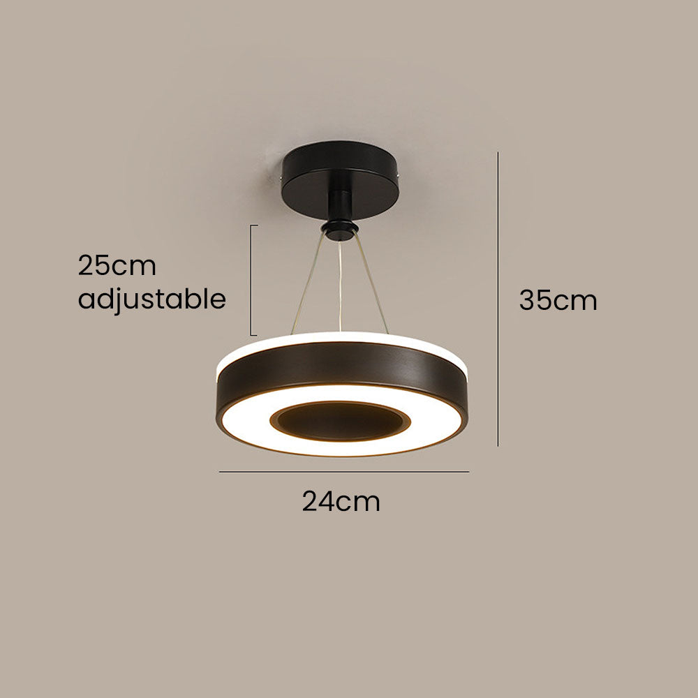 Nordic Elegance Circle LED Ceiling Lights - Stylish, Energy-Efficient Lighting for Modern Homes and Contemporary Spaces