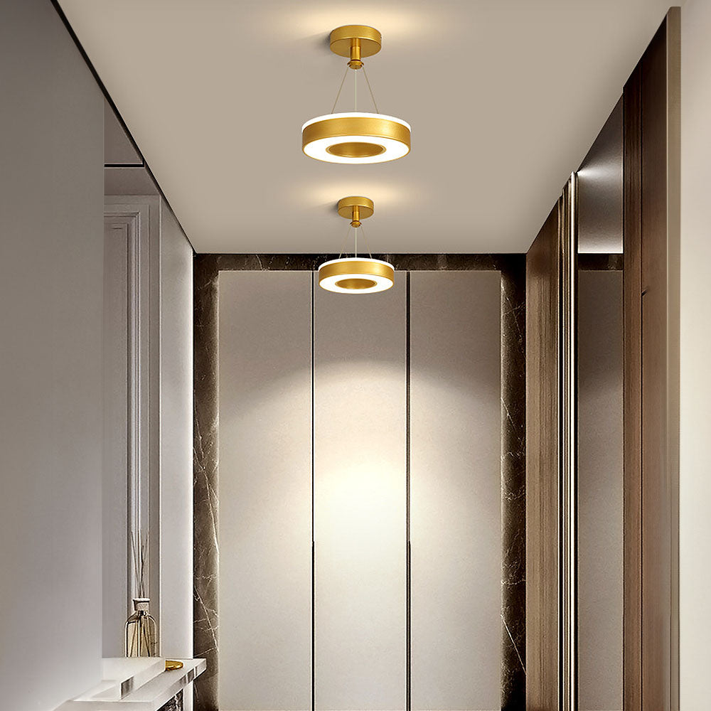 Nordic Elegance Circle LED Ceiling Lights - Stylish, Energy-Efficient Lighting for Modern Homes and Contemporary Spaces