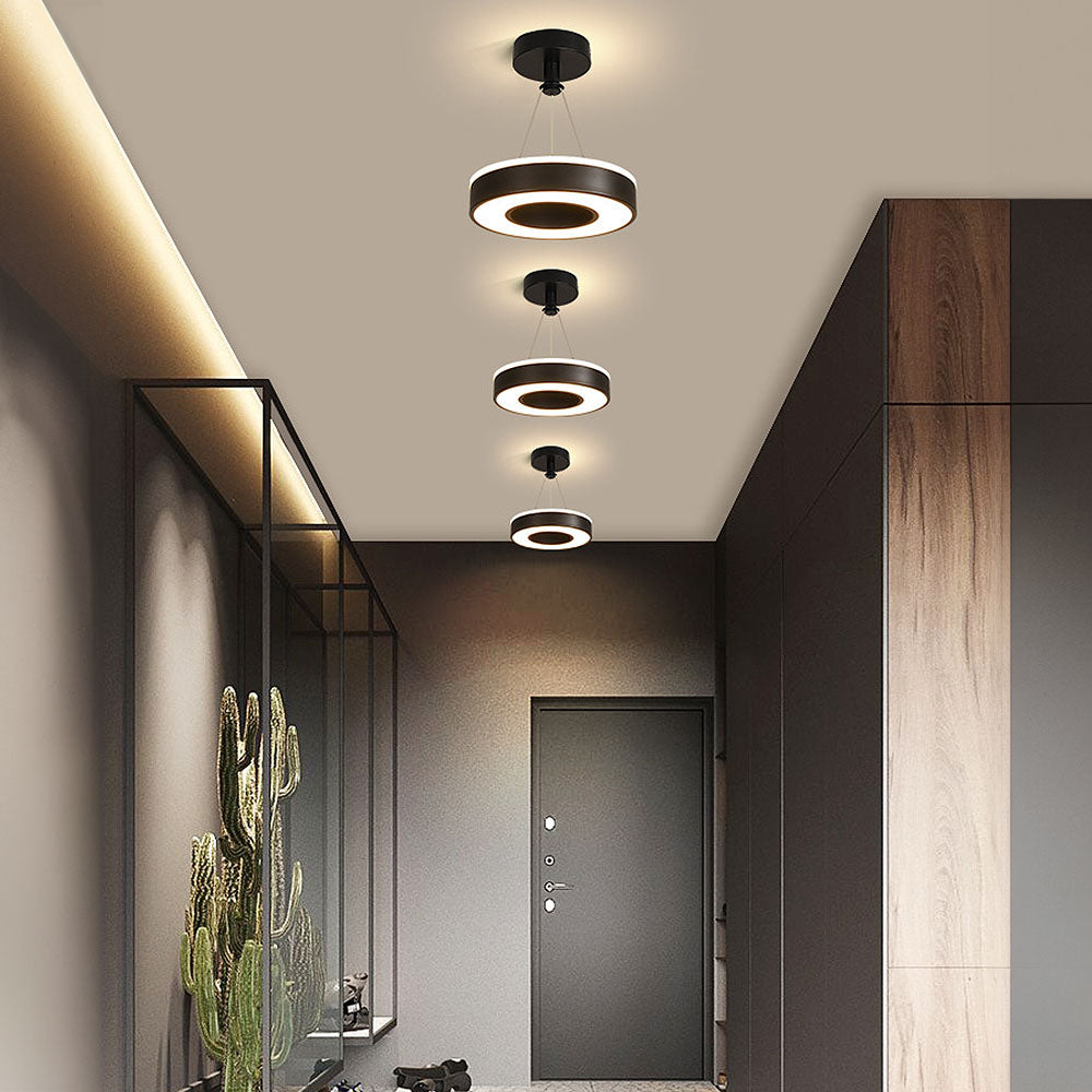 Nordic Elegance Circle LED Ceiling Lights - Stylish, Energy-Efficient Lighting for Modern Homes and Contemporary Spaces