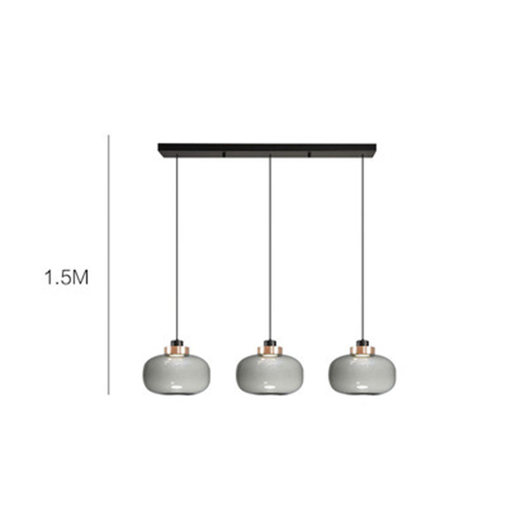 Sleek Minimalist Glass Ceiling Pendant Light for Elegant Home Décor and Modern Illumination Solutions