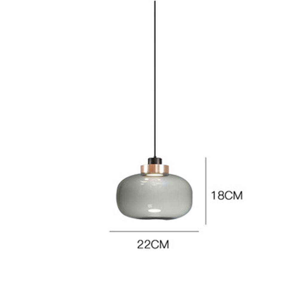 Sleek Minimalist Glass Ceiling Pendant Light for Elegant Home Décor and Modern Illumination Solutions