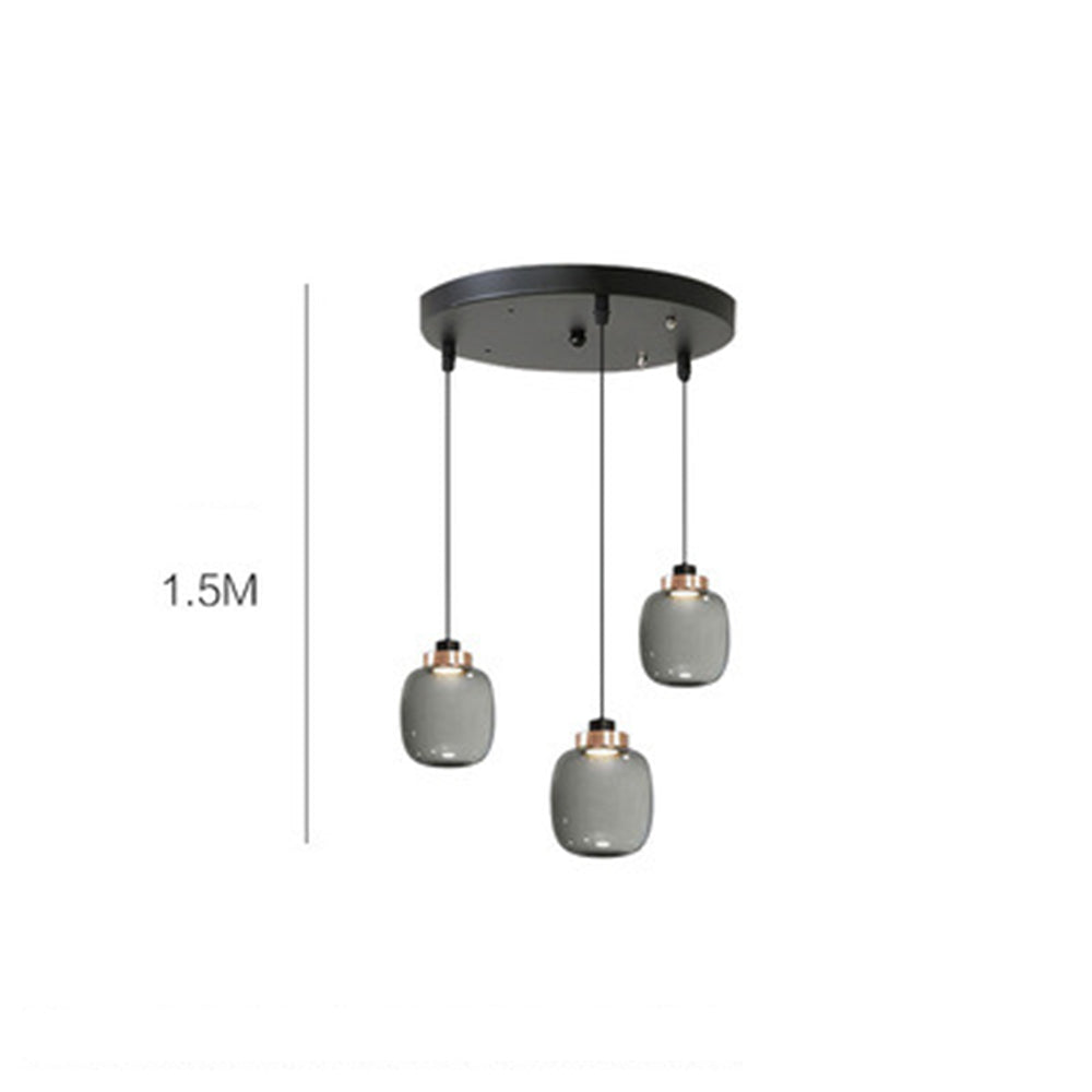 Sleek Minimalist Glass Ceiling Pendant Light for Elegant Home Décor and Modern Illumination Solutions