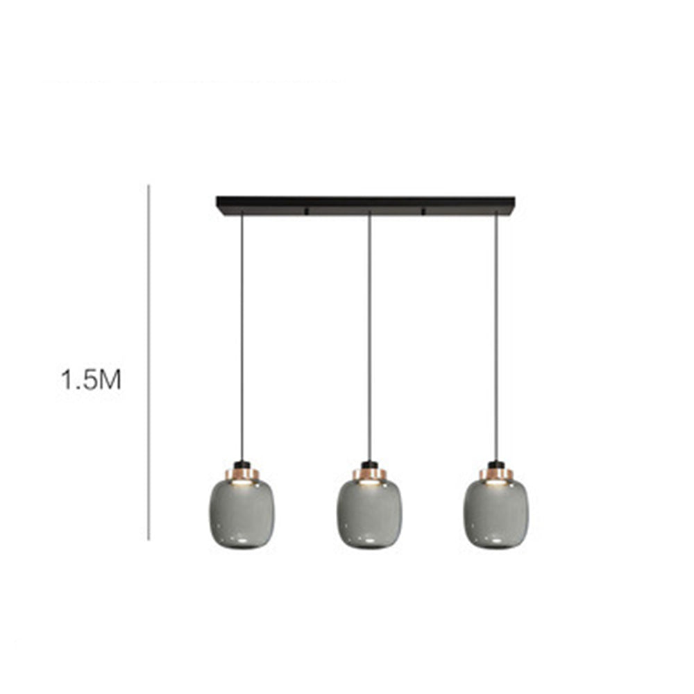 Sleek Minimalist Glass Ceiling Pendant Light for Elegant Home Décor and Modern Illumination Solutions