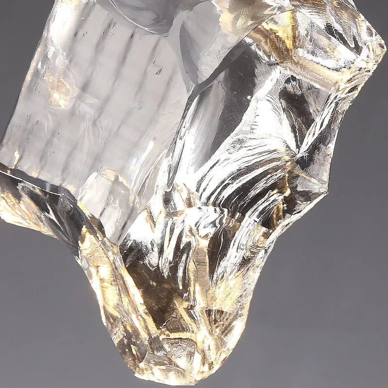 Suspension Luminaire Verre Cristal Lampe Suspendue Moderne