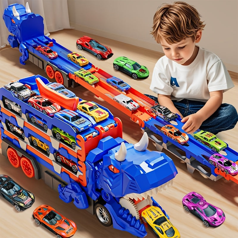 Dinosaur Car Carrier Truck Toy Cars