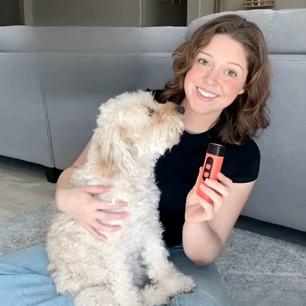 Ultradźwiękowy Trener Kontroli Szczekania Psów Ręczny Korektor Zachowania