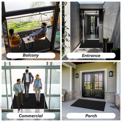 Tapis de porte extérieur durable antidérapant