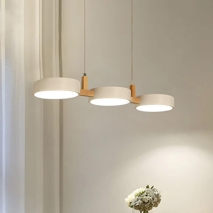 Contemporary Nordic Pendant Light - Multi Light Metal Cylinder Design for Stylish Home Interiors and Modern Spaces